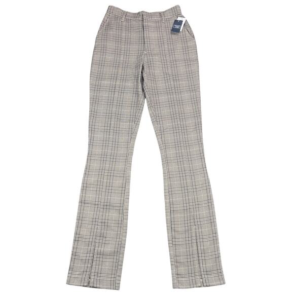 NWT ABERCROMBIE & FITCH The Skinny Ultra High Rise Pant Size 25 LONG Plaid - Picture 5 of 9